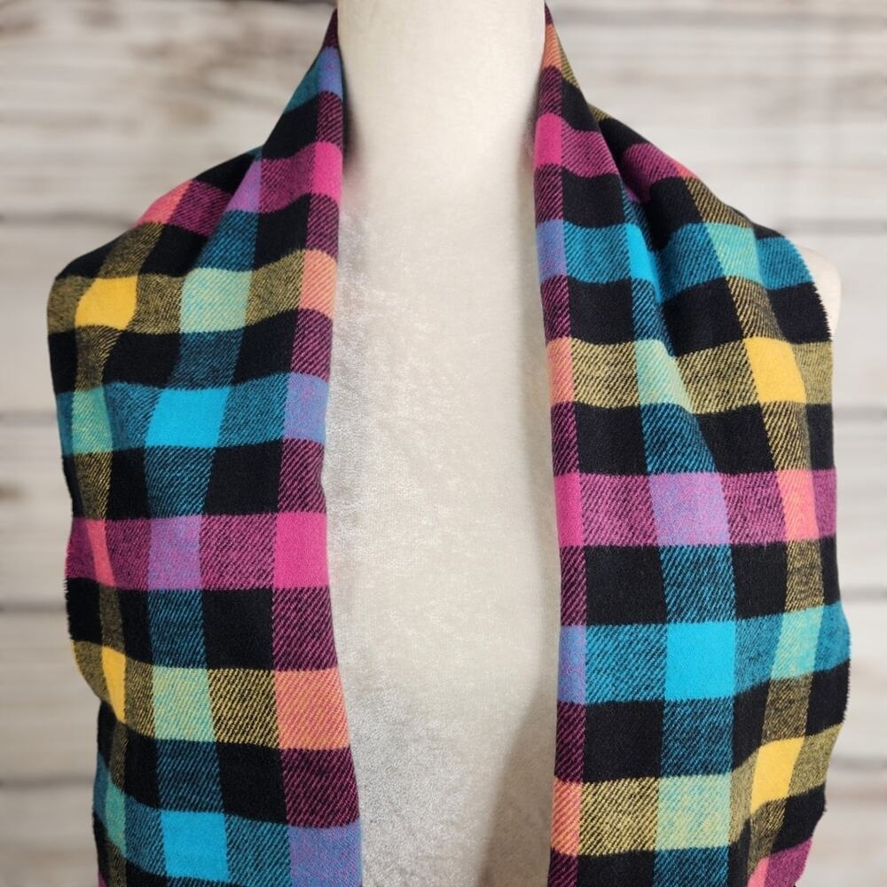 Cashmere like Multicolor Scarf Super Soft NWT Size One Size Fits Most Fall Cozy